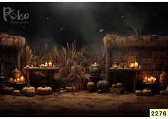 Pumpkin Shop Backdrop