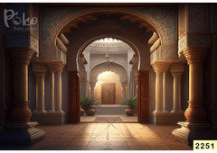 babyshoot backdrop Aladdin Arch backdrop