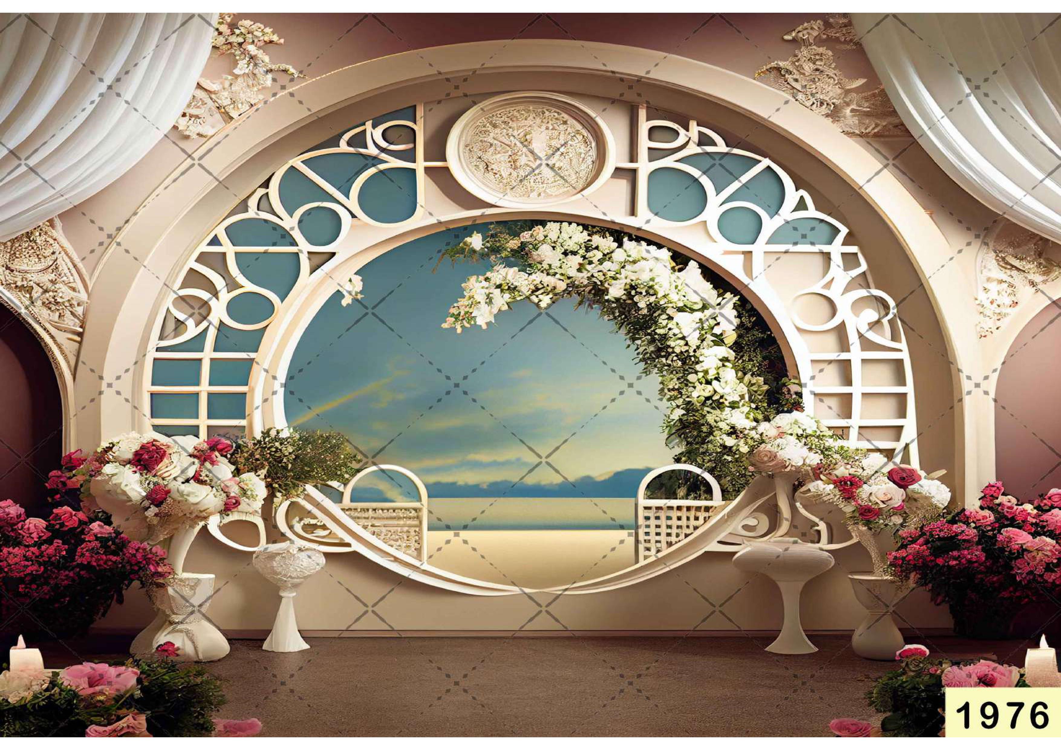 Prince Room Painting Backdrop