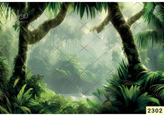 Large Trees Backdrop