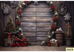 babyshoot backdrop Arch Christmas backdrop-fabric backdrop