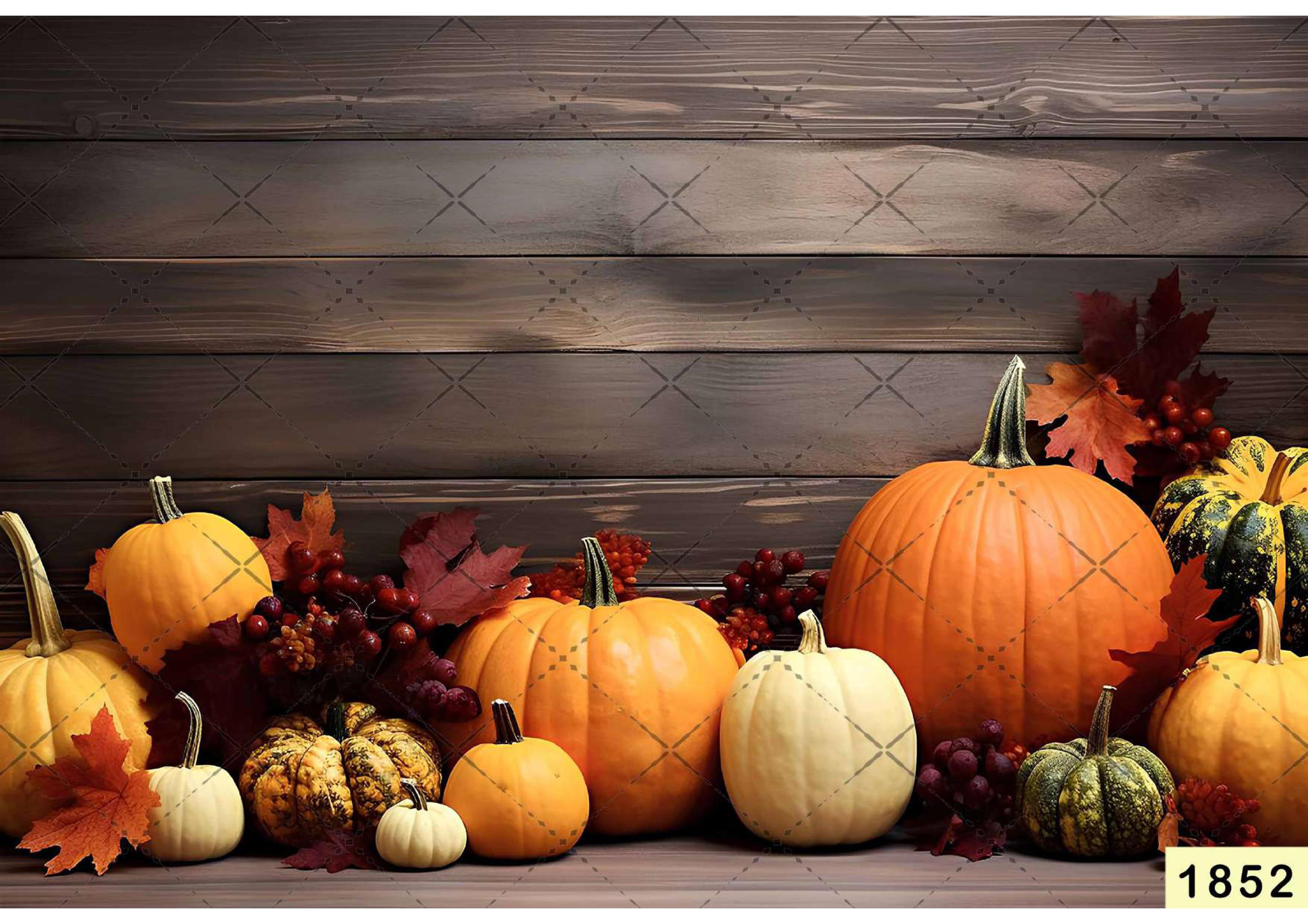 Pumpkin Backdrop