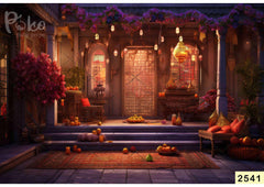 Balcony Night Decoration babyphotoshoot Backdrop