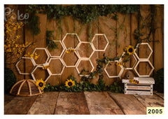 Honey Home Backdrop