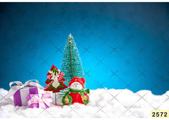 Merry Christmas Santa Backdrop