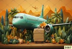 babyshoot backdrop Aeroplane Backdrop