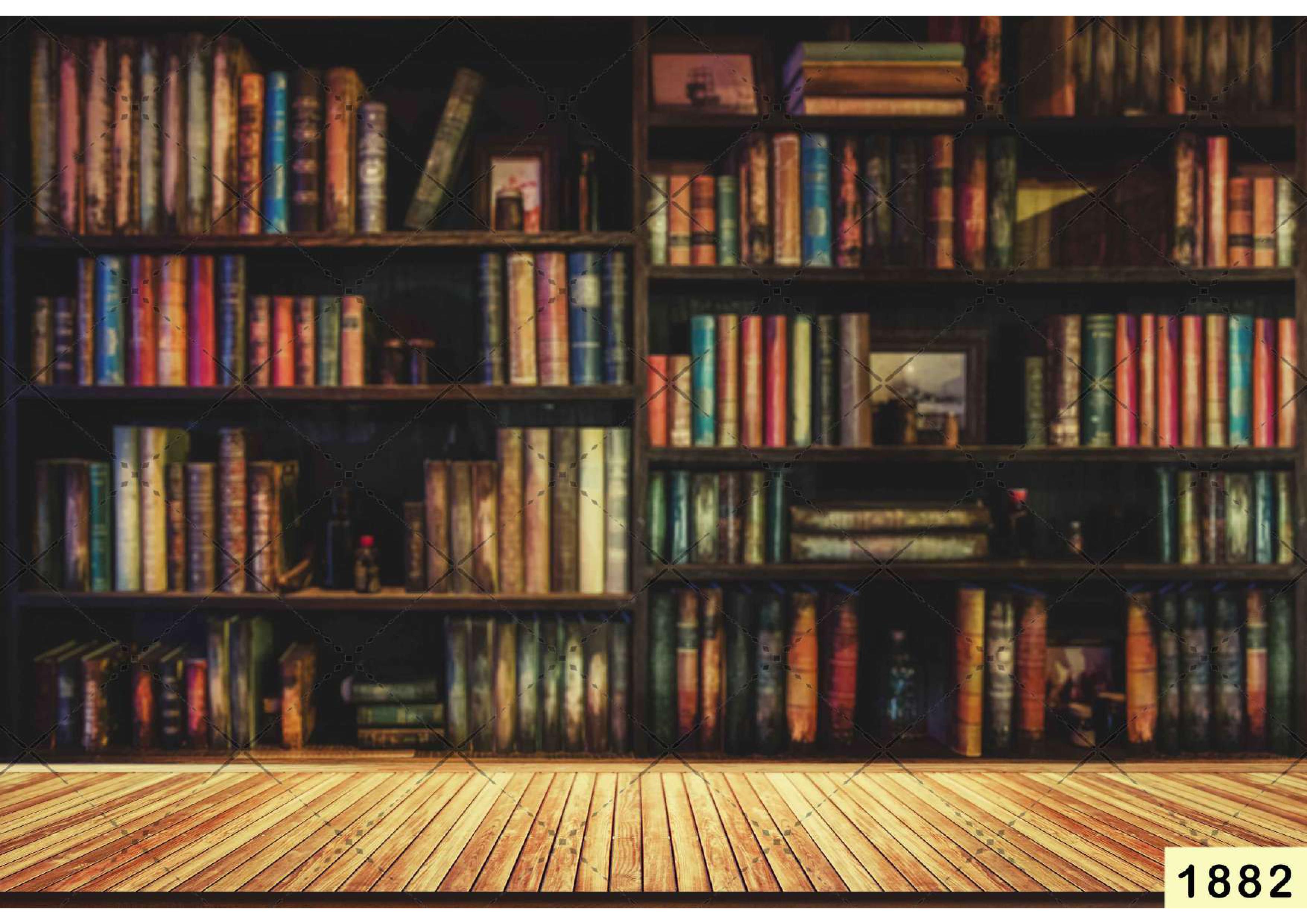 Story Book Librabry Backdrop