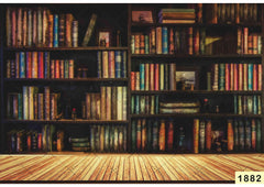 Story Book Librabry Backdrop