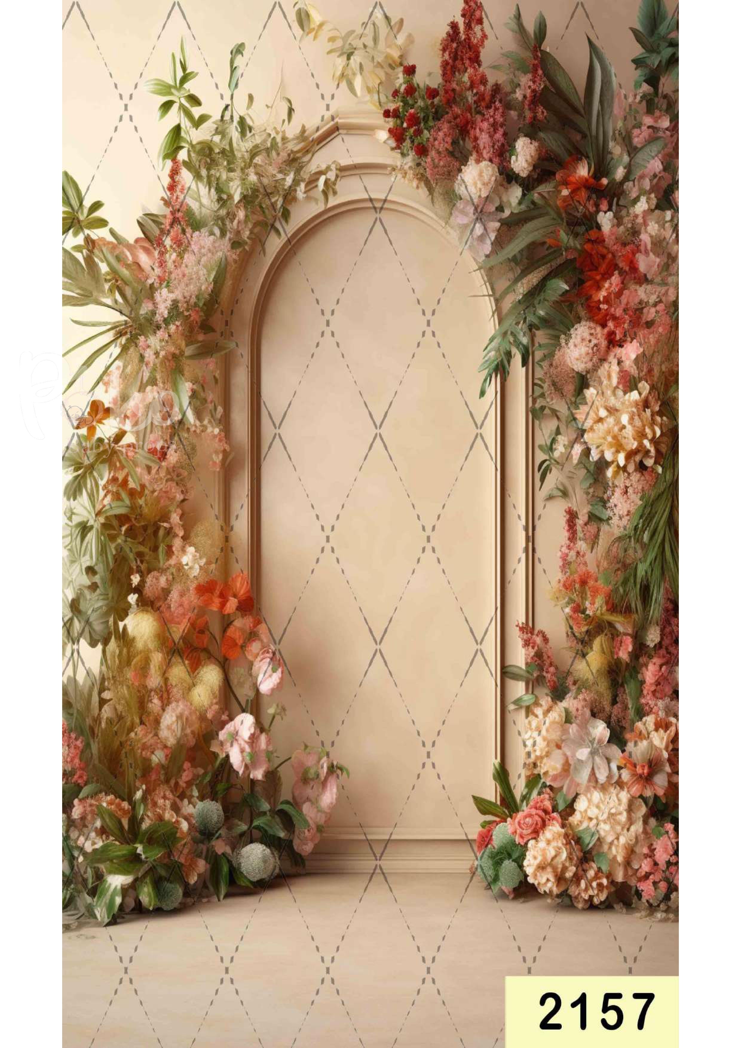 babyshoot backdrop Dry Flower Backdrop