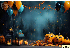 Blue Pumpkin babyphotoshoot Backdrop