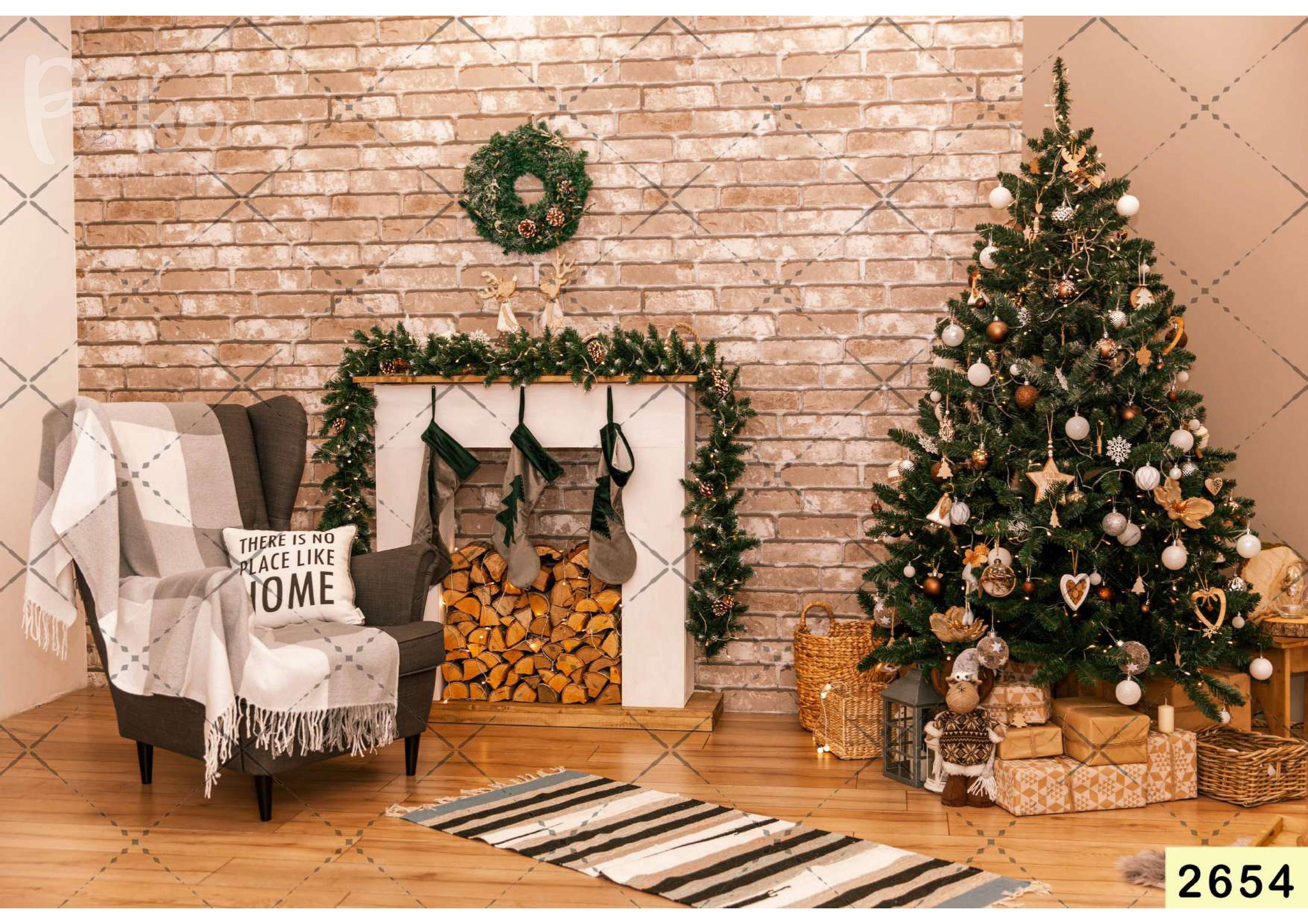 Home Decoration Christmas Backdrop