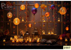 Flower Air Lamp Lantern Light babyphotoshoot Backdrop