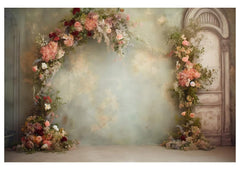 White Flower Backdrop