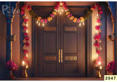 Home Entrance Decoration Backdrop