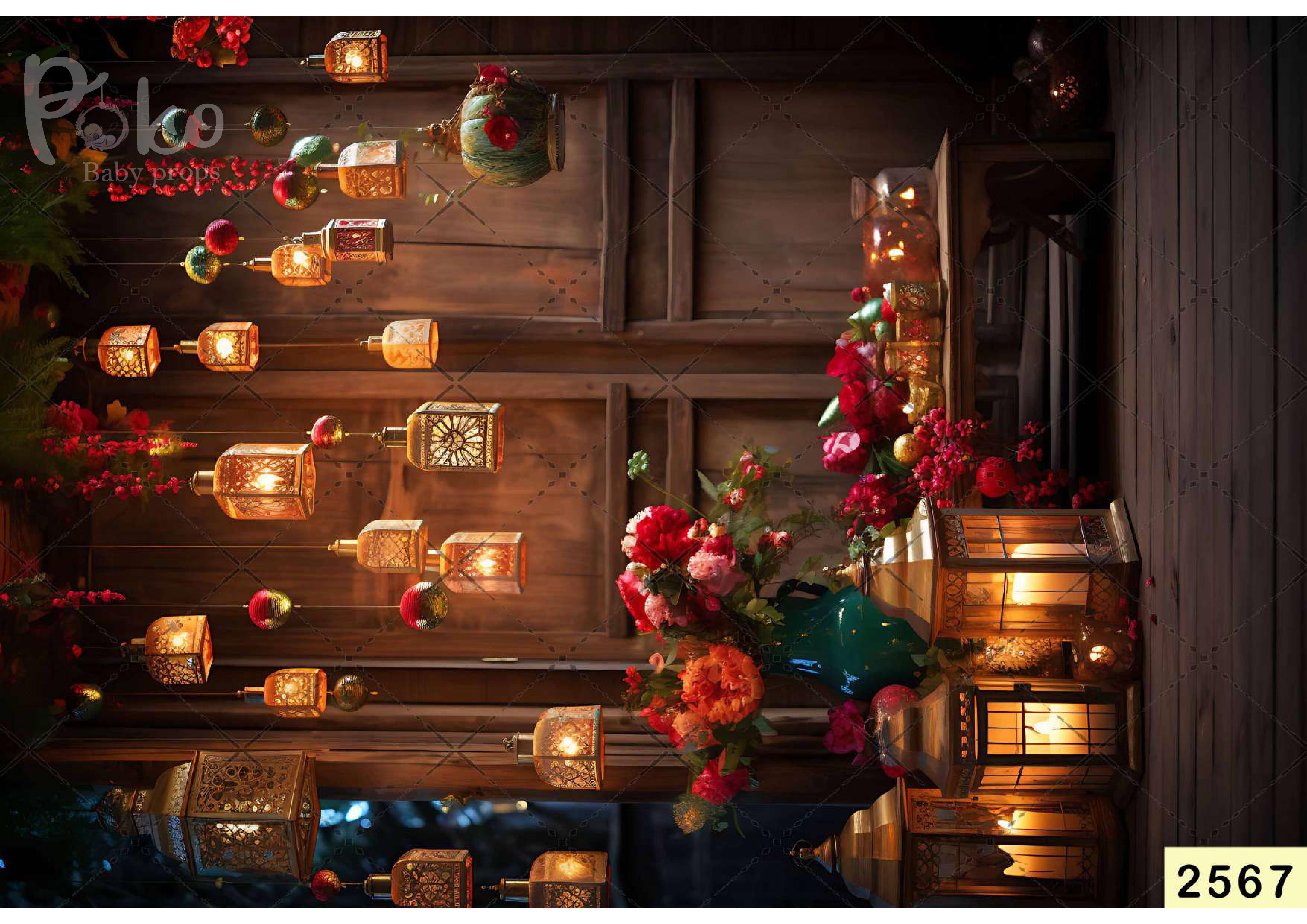 Diwali Lamp Light babyphotoshoot Backdrop