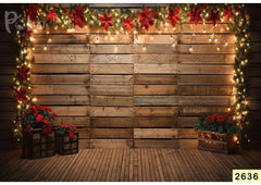 Christmas Entrance Door ababyphotoshoot Backdrop