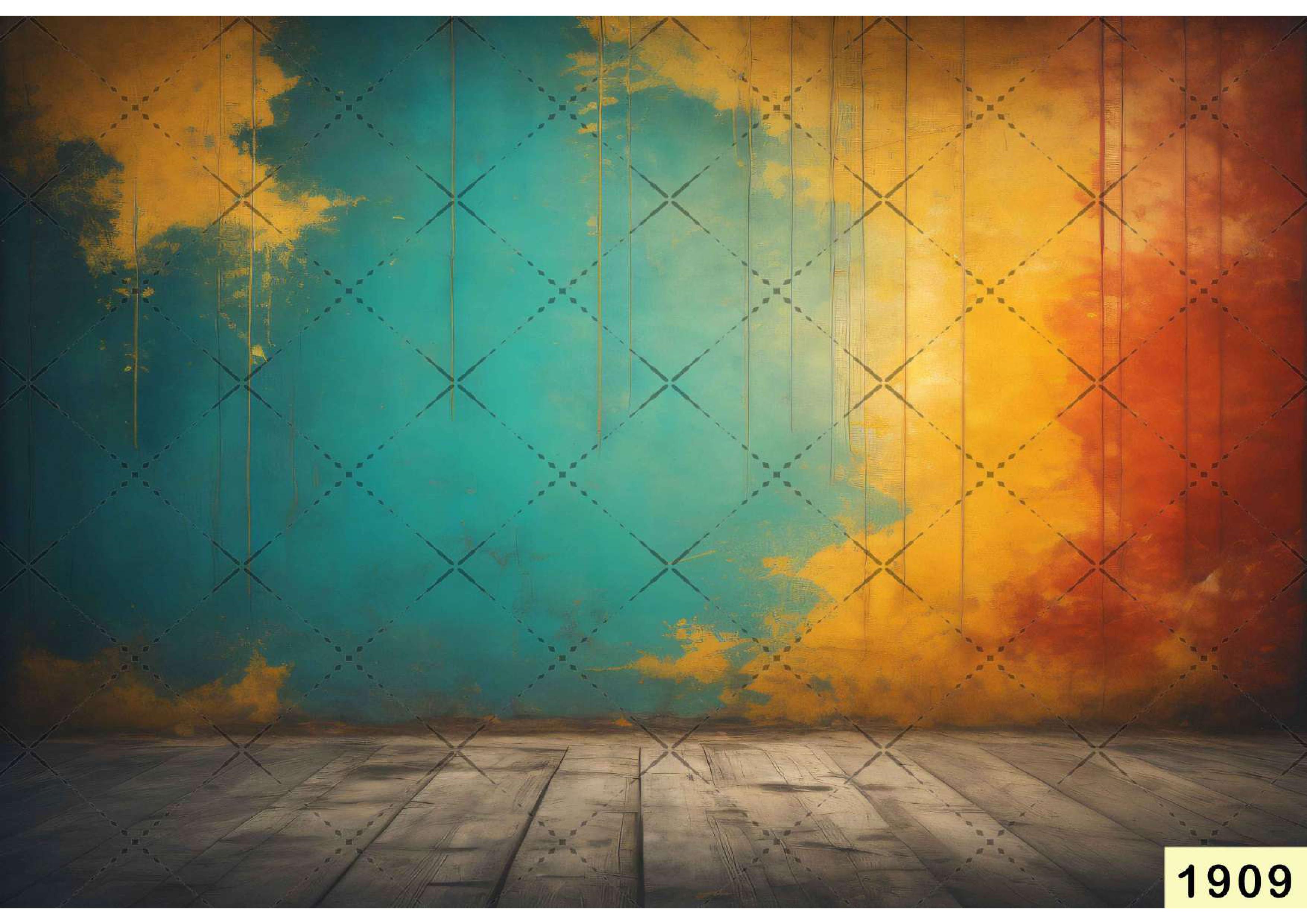 Blue yellow Texture babyphotoshoot Backdrop