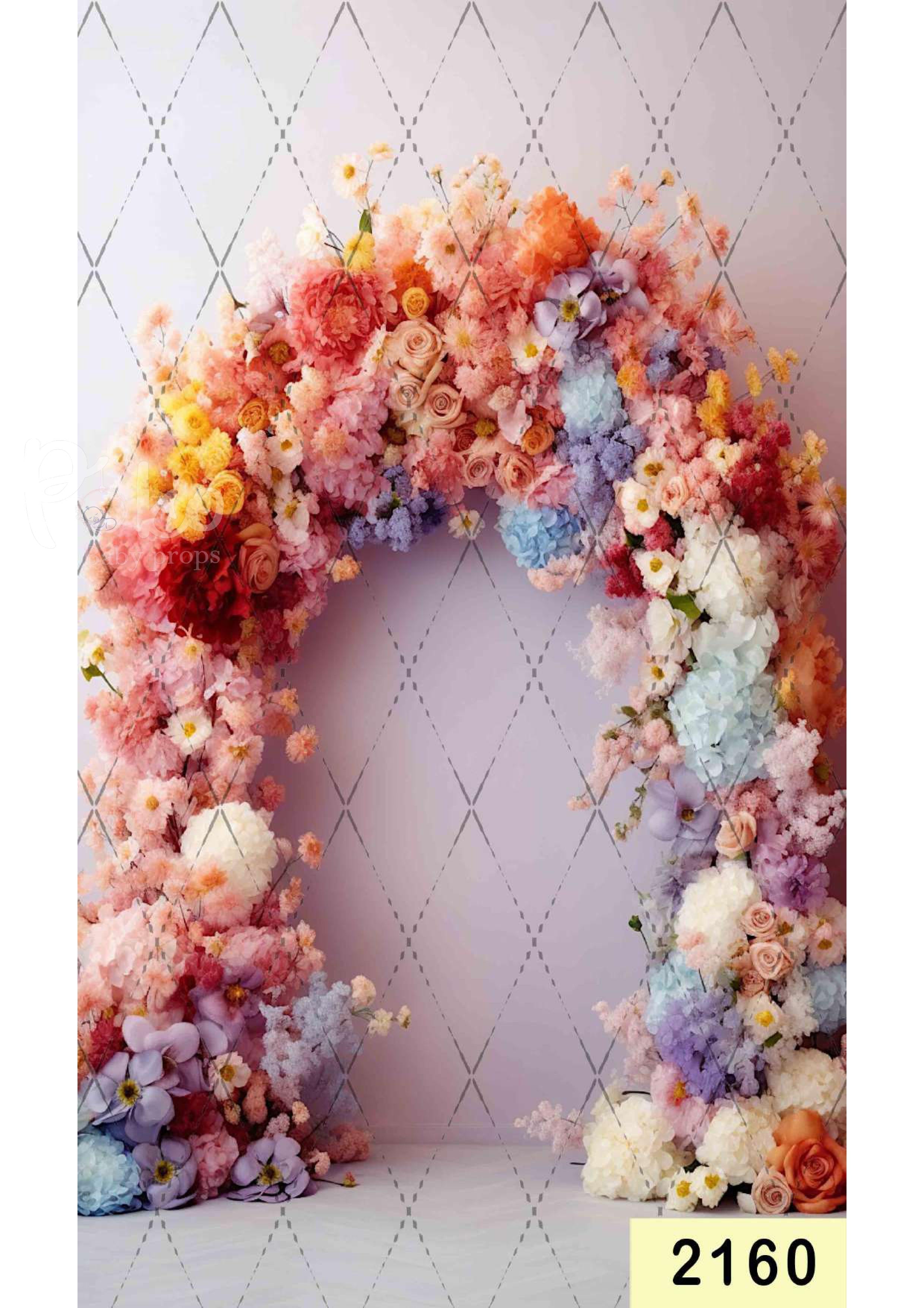 babyshoot backdrop Flower Creeper Backdrop