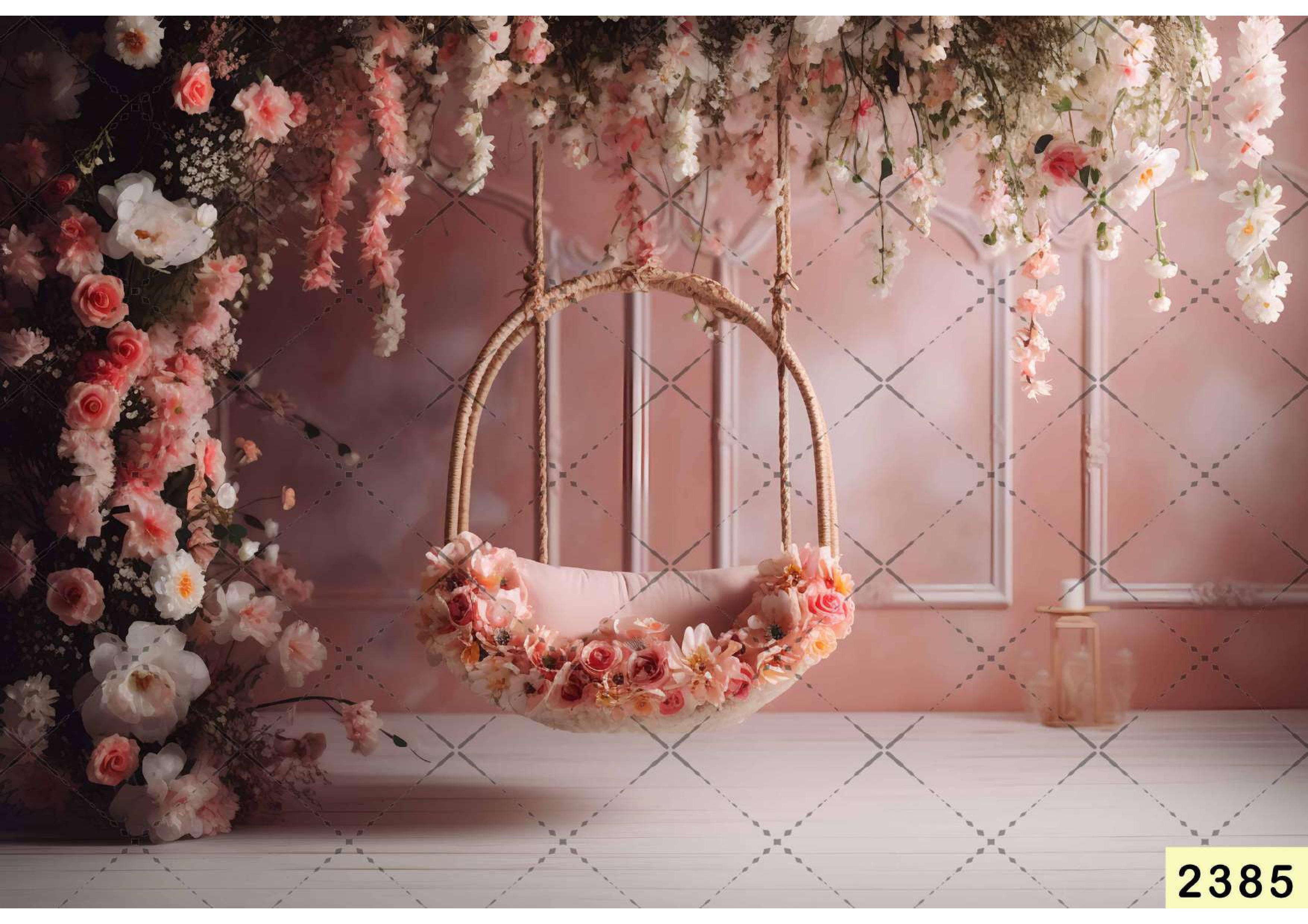 Dreamcathcher Flowers babyphotoshoot Backdrop