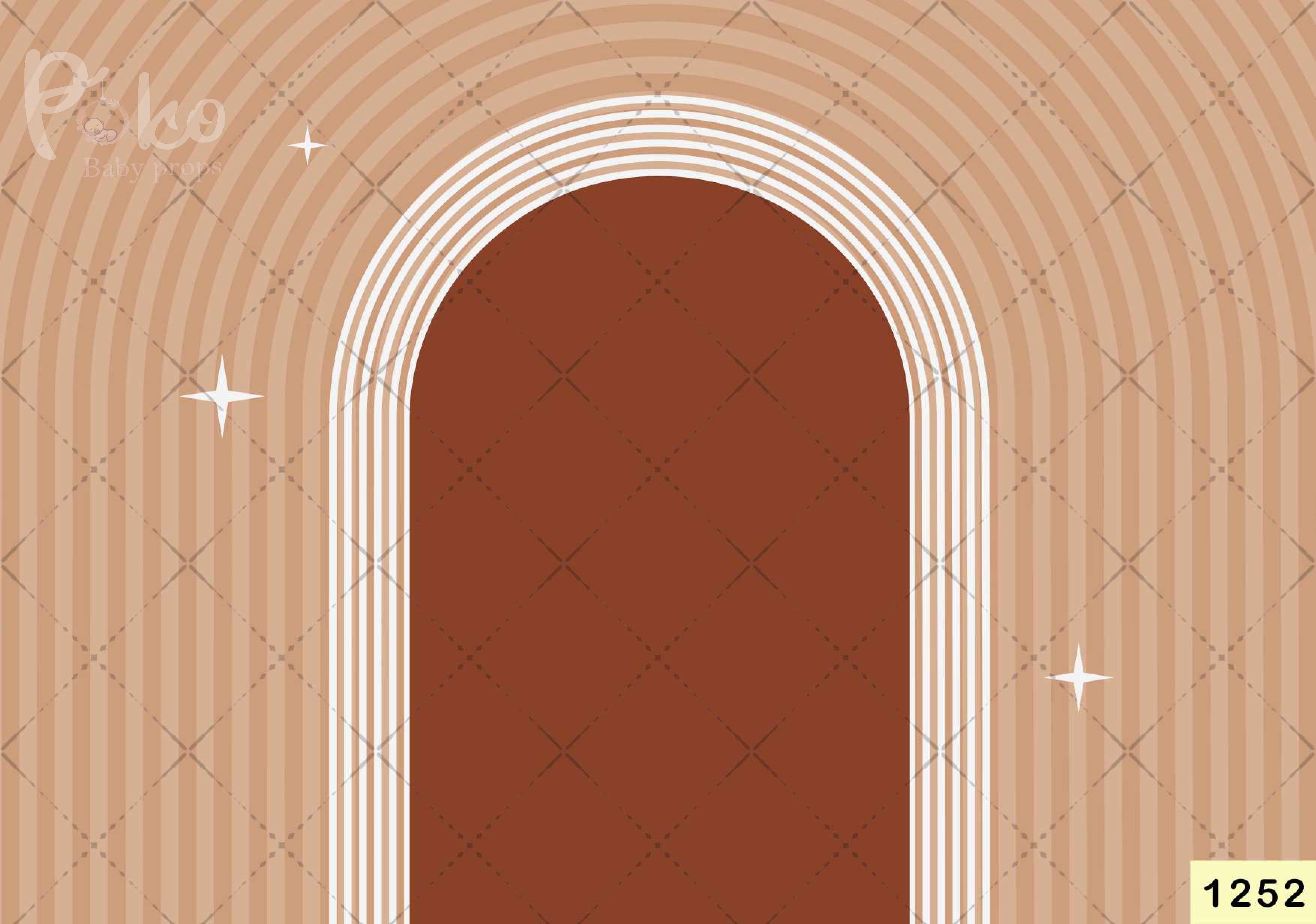 babyshoot backdrop Arch Brown backdrop