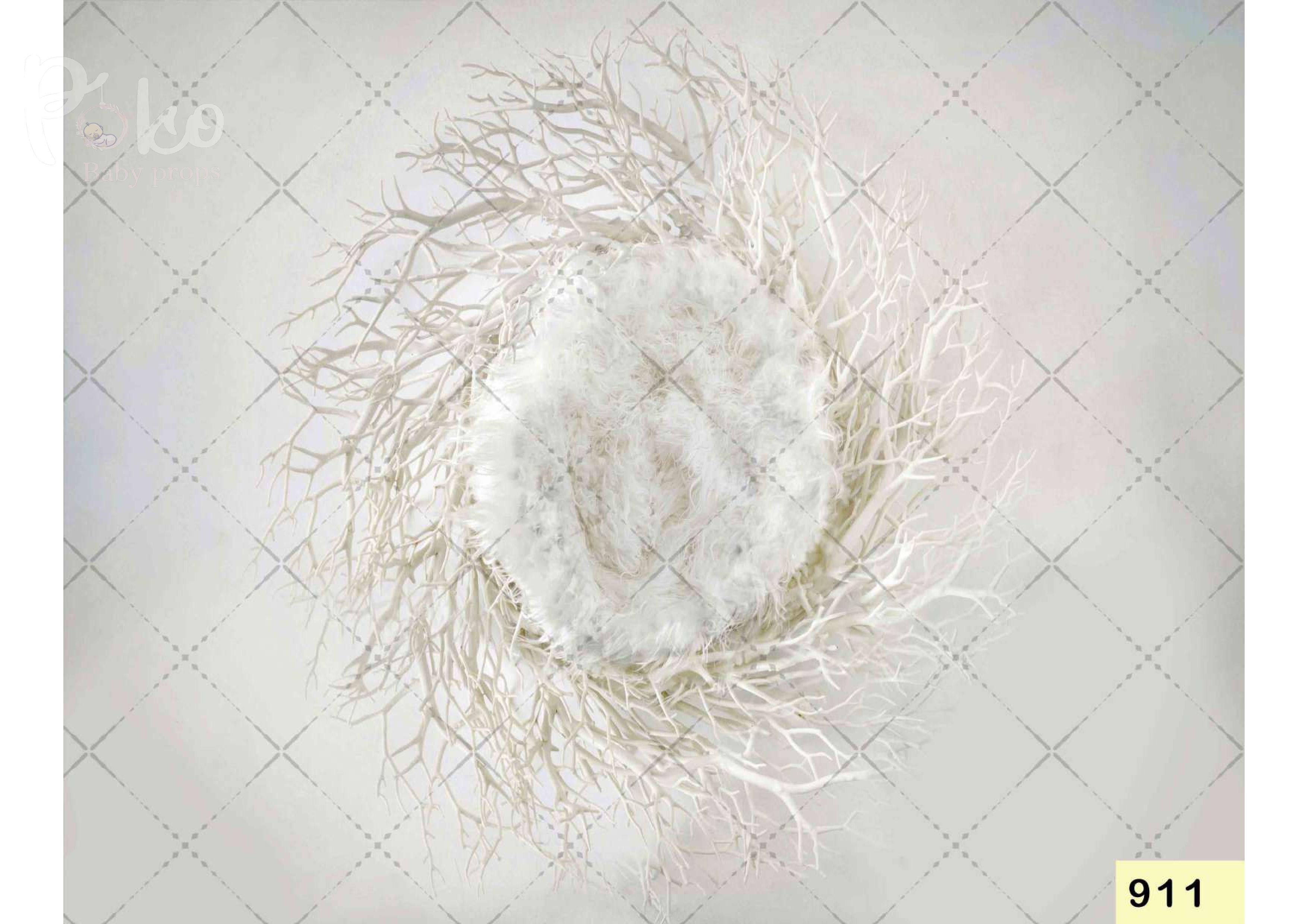 Creeper Cover With Fur babyphotoshoot Backdrop