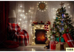 Christmas House babyphotoshoot Backdrop