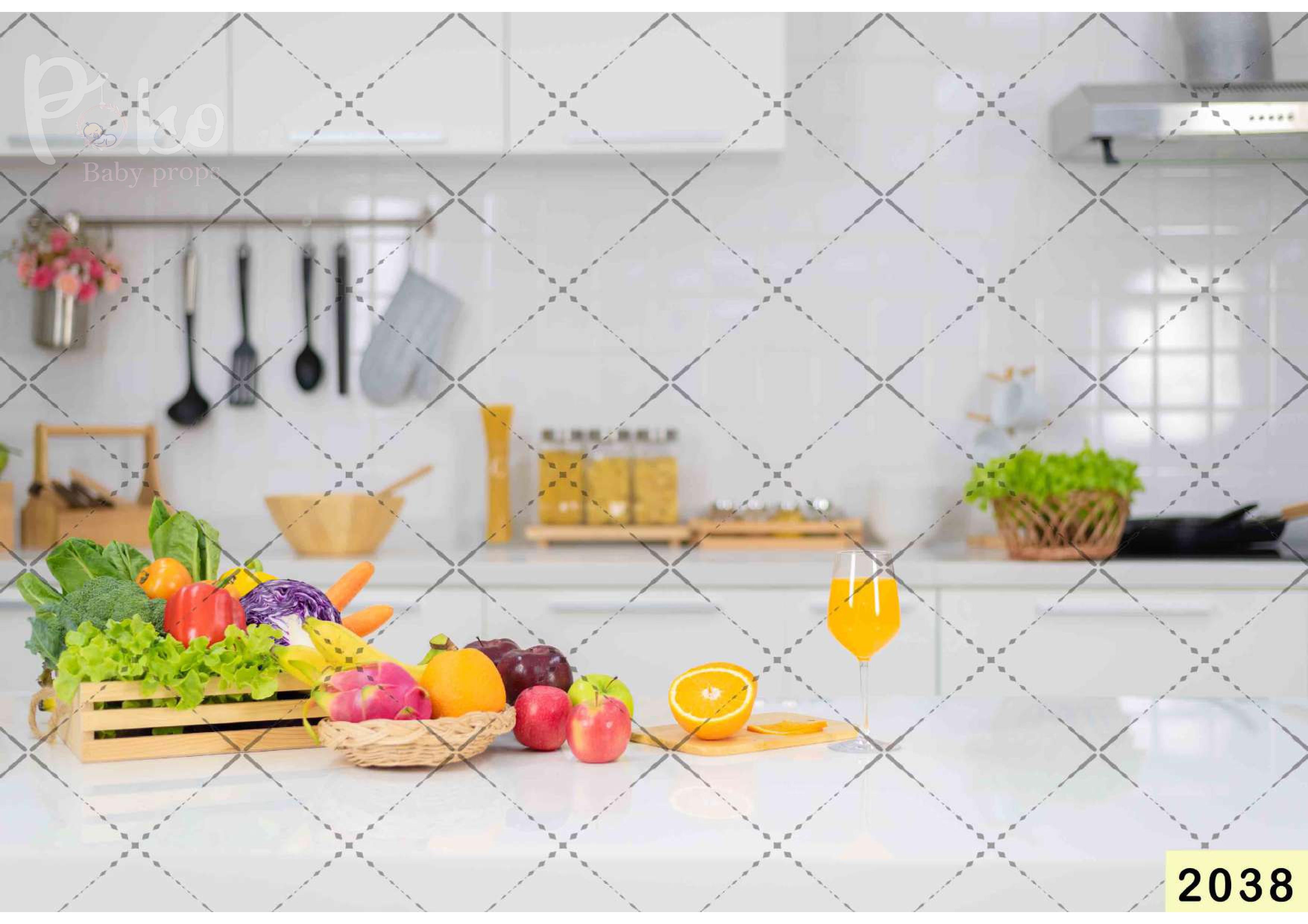 Elite Kitchen babyphotoshoot Backdrop