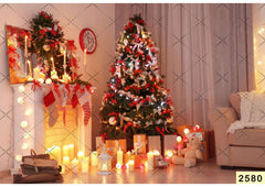Christmas Decoration Room babyphotoshoot Backdrop