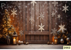 Christmas Peanut babyphotoshoot Backdrop