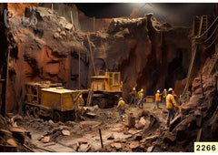 Civil Construction Worker babyphotoshoot Backdrop