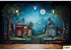 Fantasy Home babyphotoshoot Backdrop