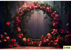 Dreamcatcher Pink Flowers babyphotoshoot Backdrop
