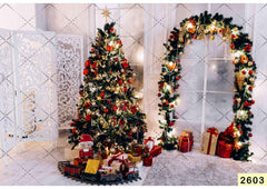 Christmas Tree babyphotoshoot Backdrop