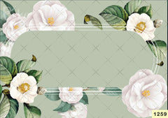 White Blossom Backdrop