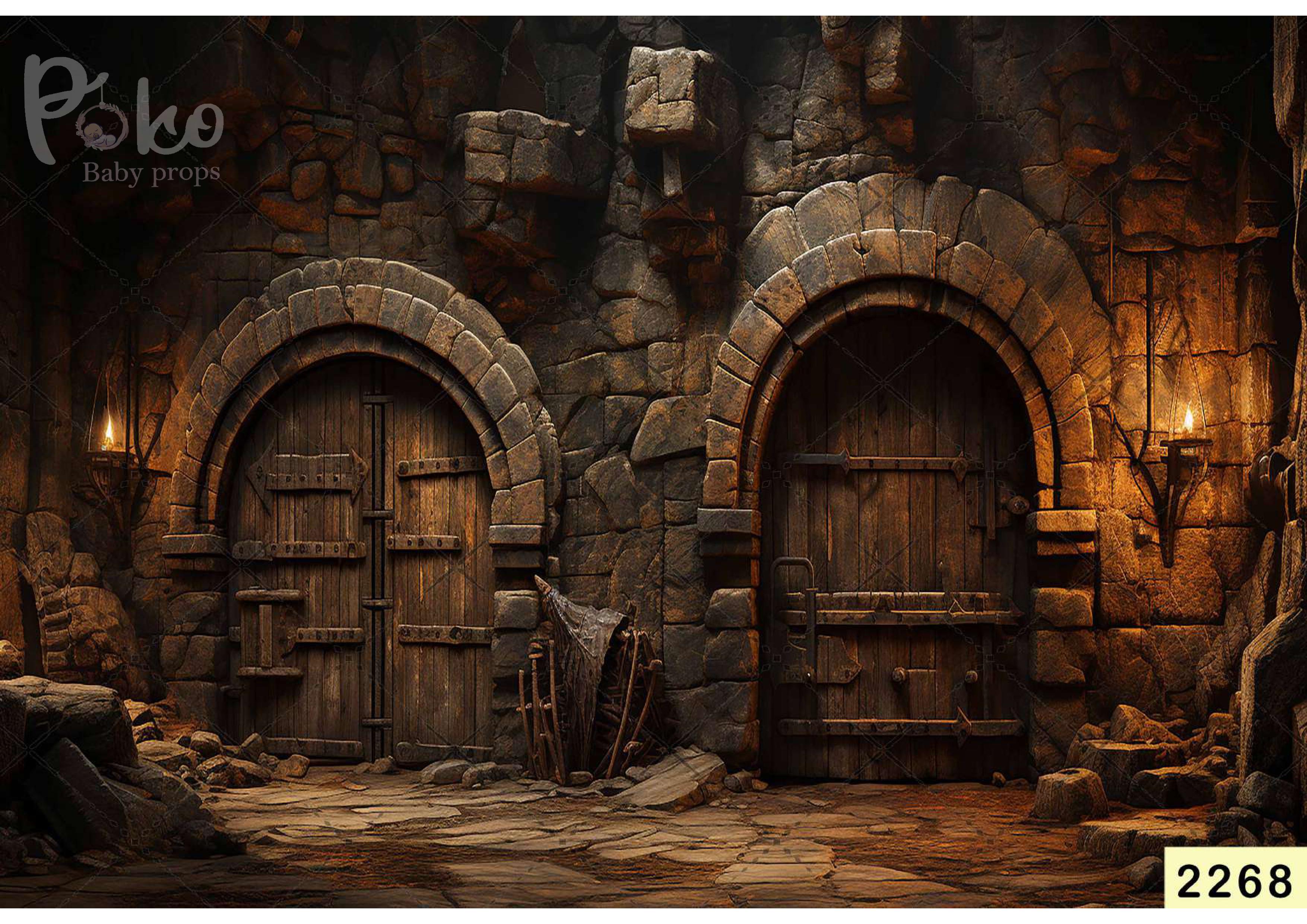 Treasure Door Backdrop