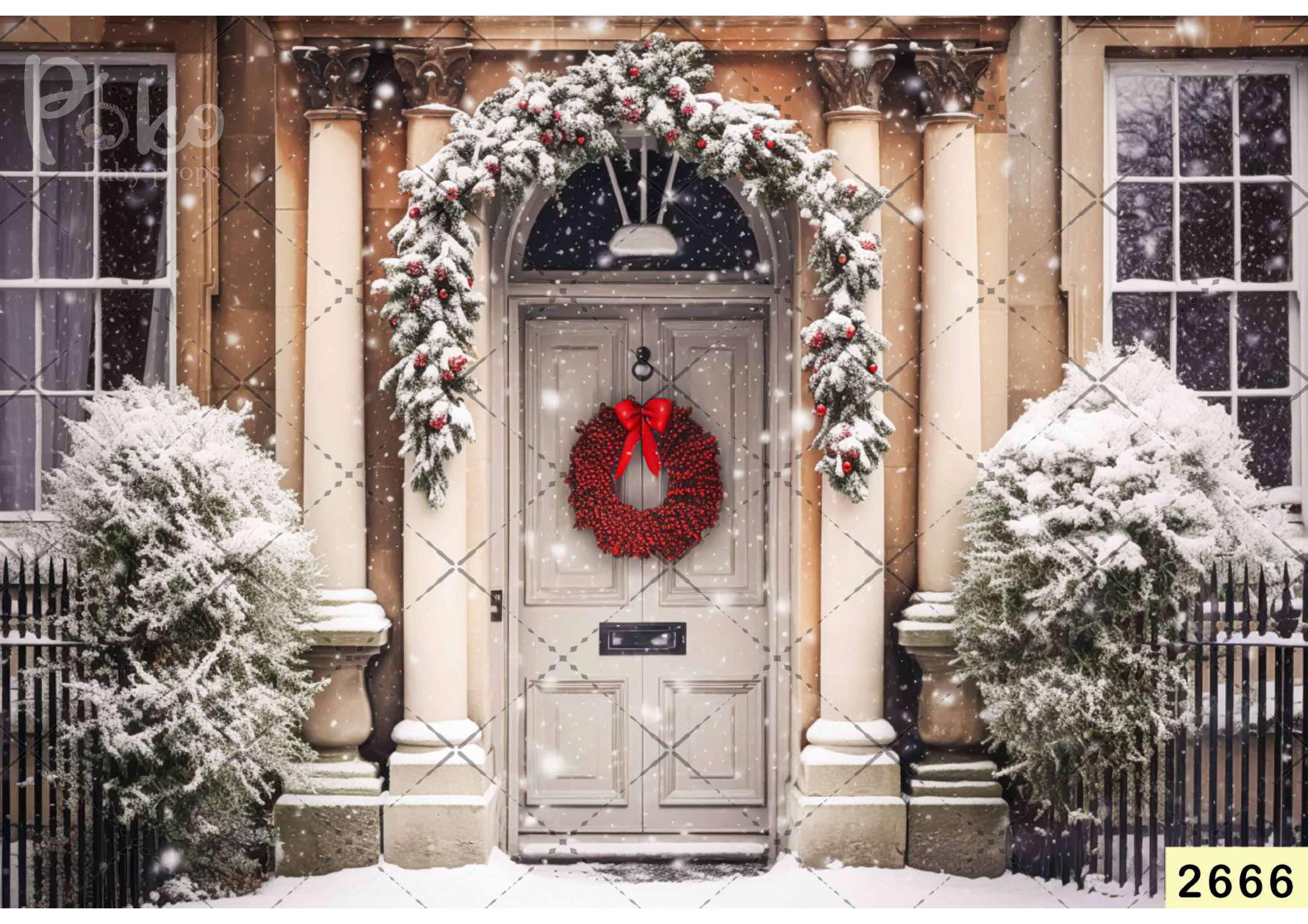 Christmas Day babyphotoshoot Backdrop