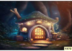 Fantasy House babyphotoshoot Backdrop