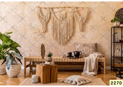 Jute Hanging Wall Decoration Backdrop