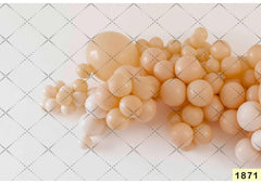 Light Cream Orange Backdrop