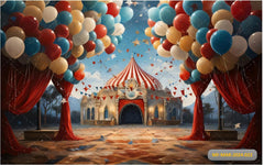 Arch Balloon babyphotoshoot Backdrop