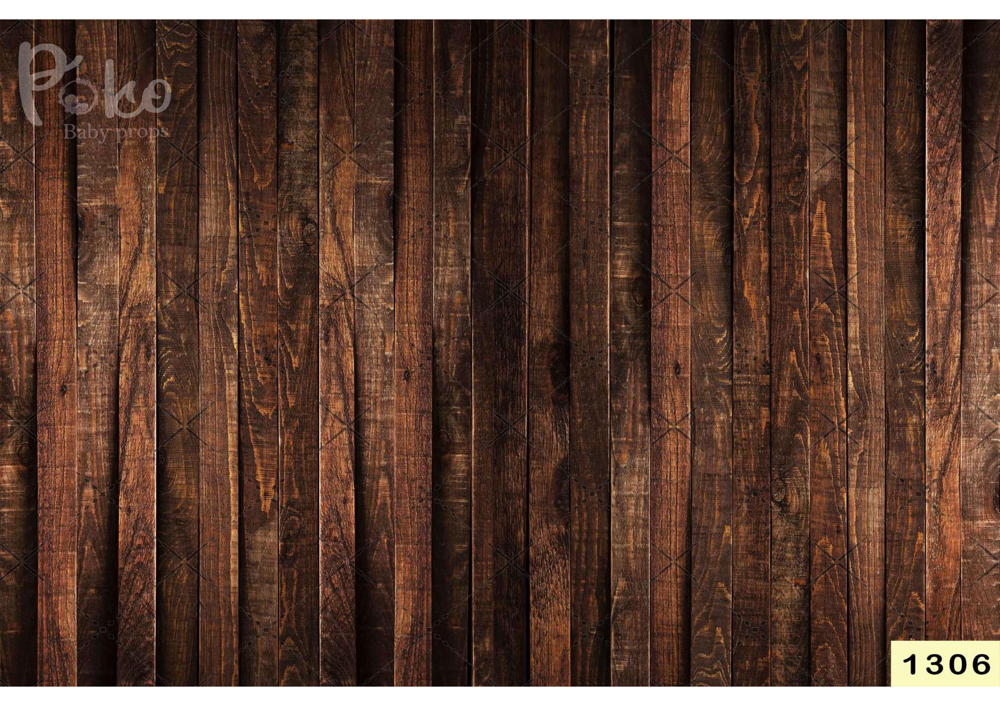 Dark Wooden babyphotoshoot Backdrop