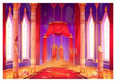 King Palace Backdrop