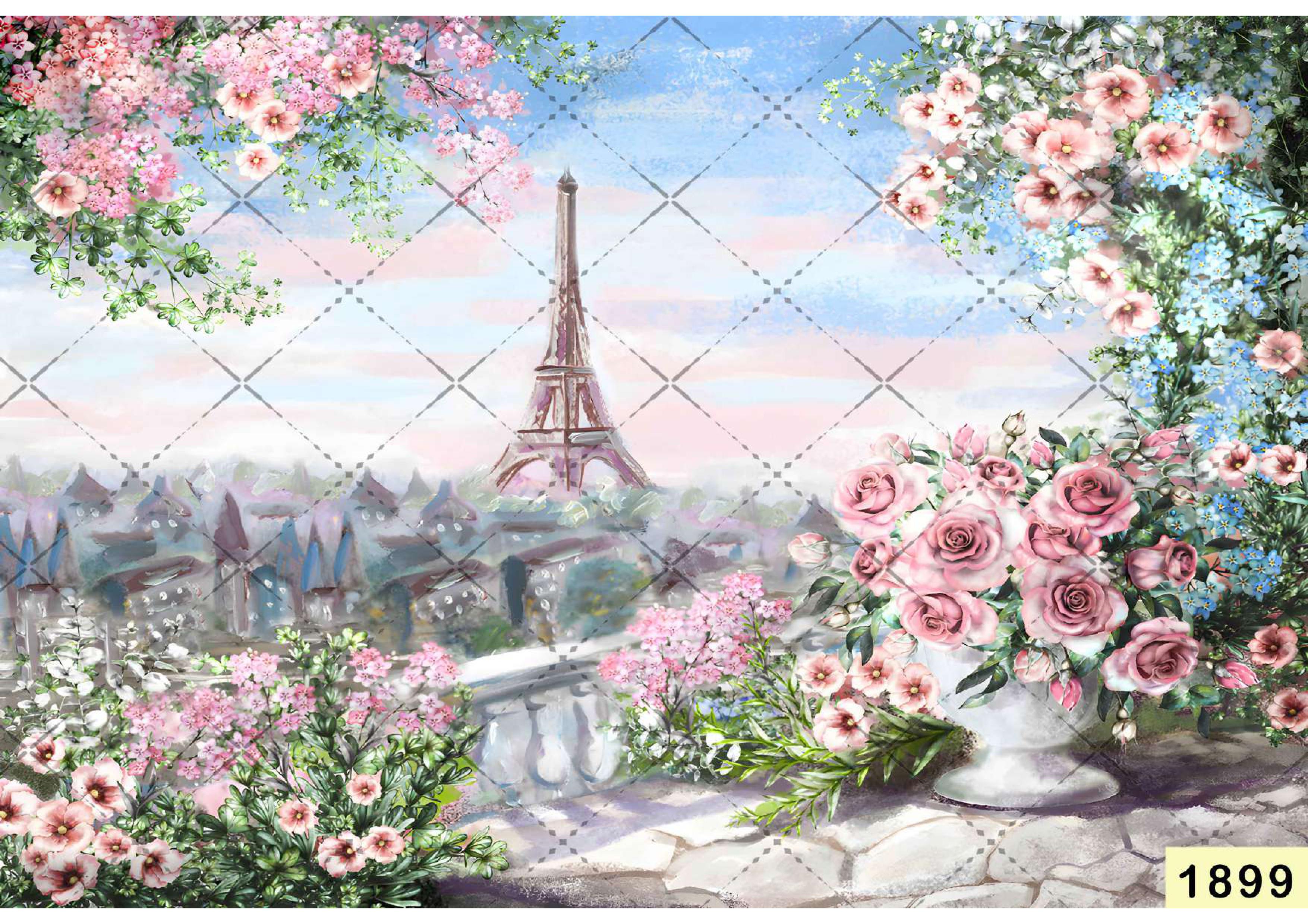 Flower Tower babyphotoshoot Backdrop