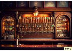 Bar Club babyphotoshoot Backdrop