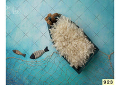 Mermaid Newborn Backdrop