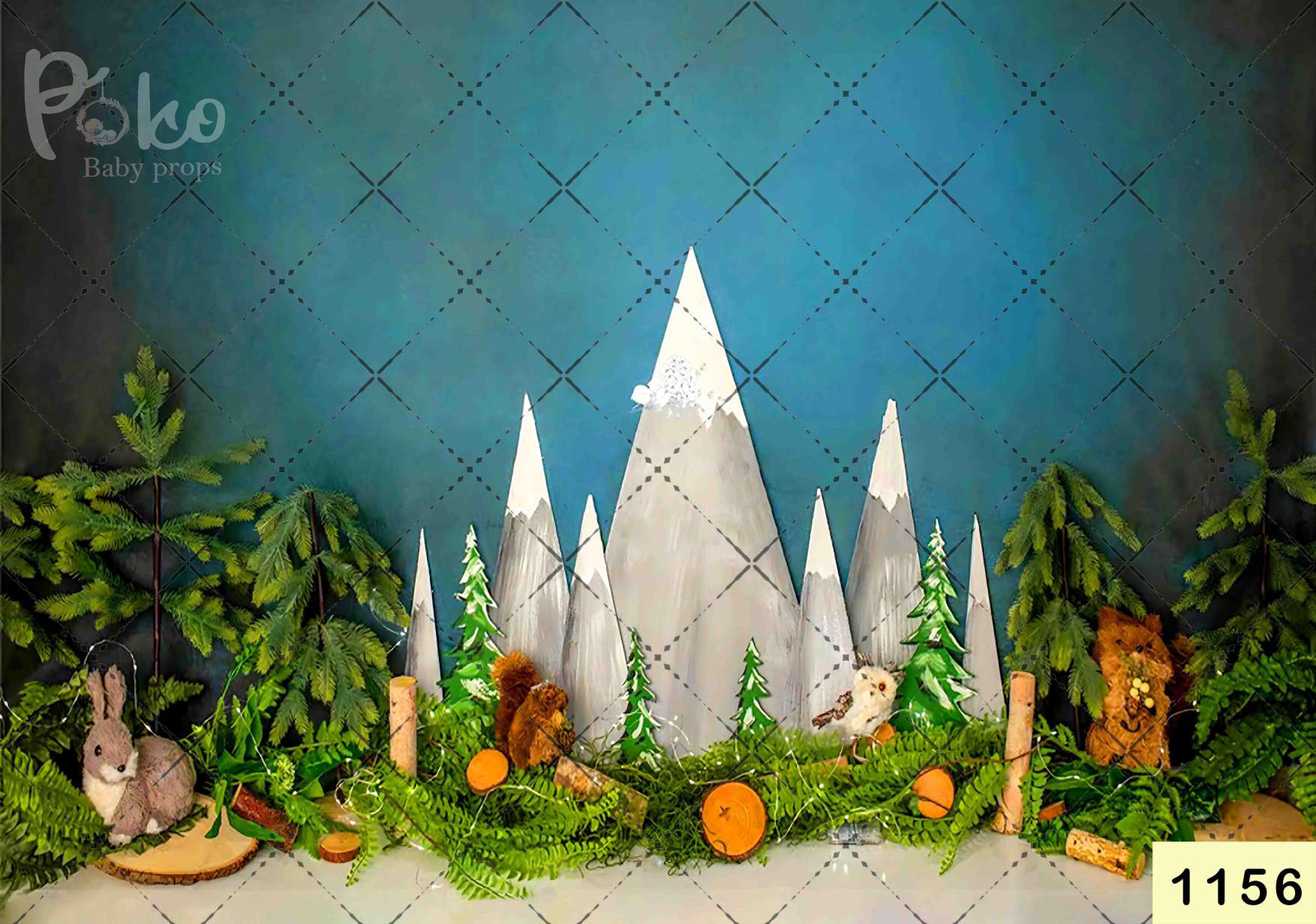 Miniature Himalaya Backdrop