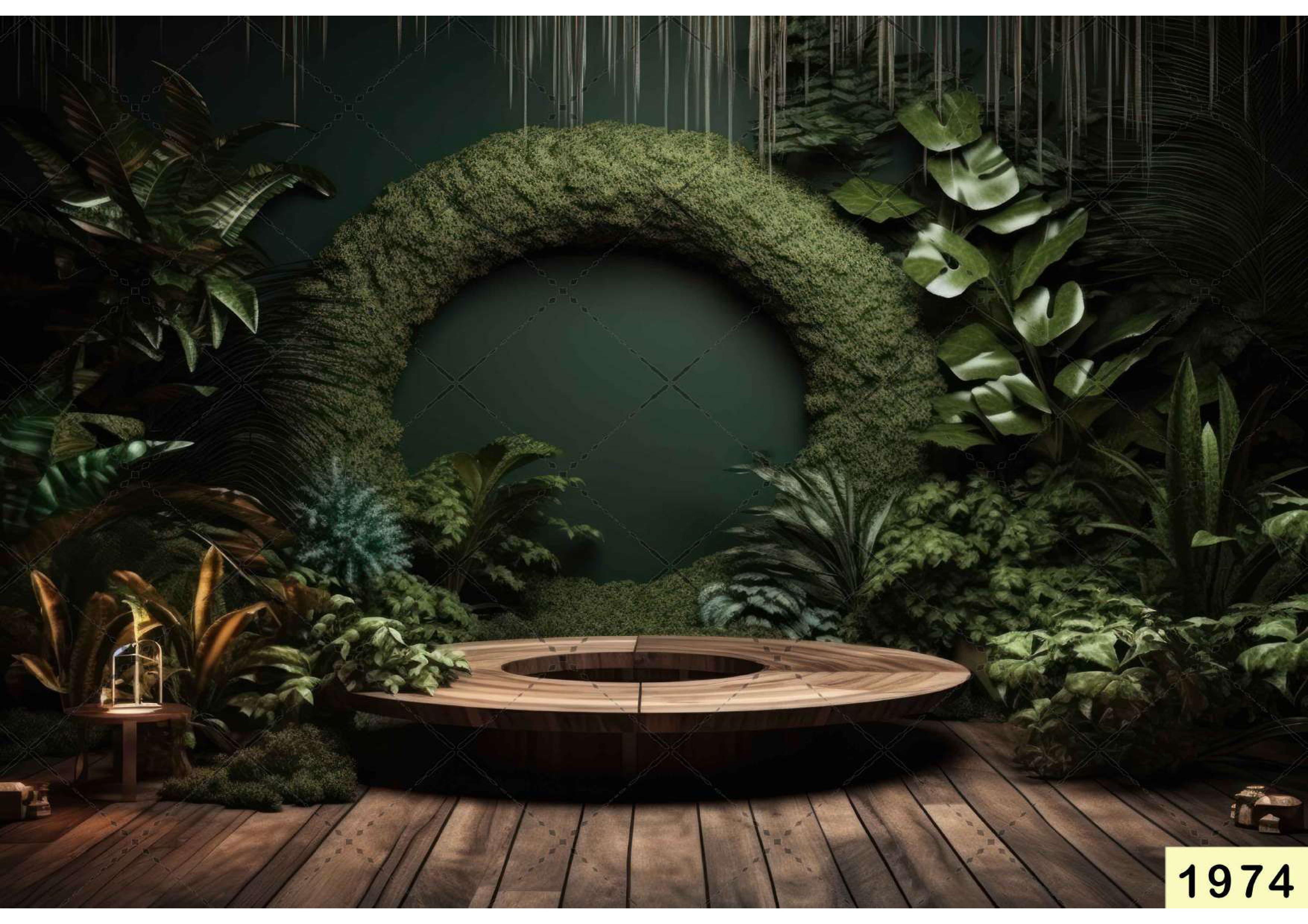 Rendering Plants Backdrop