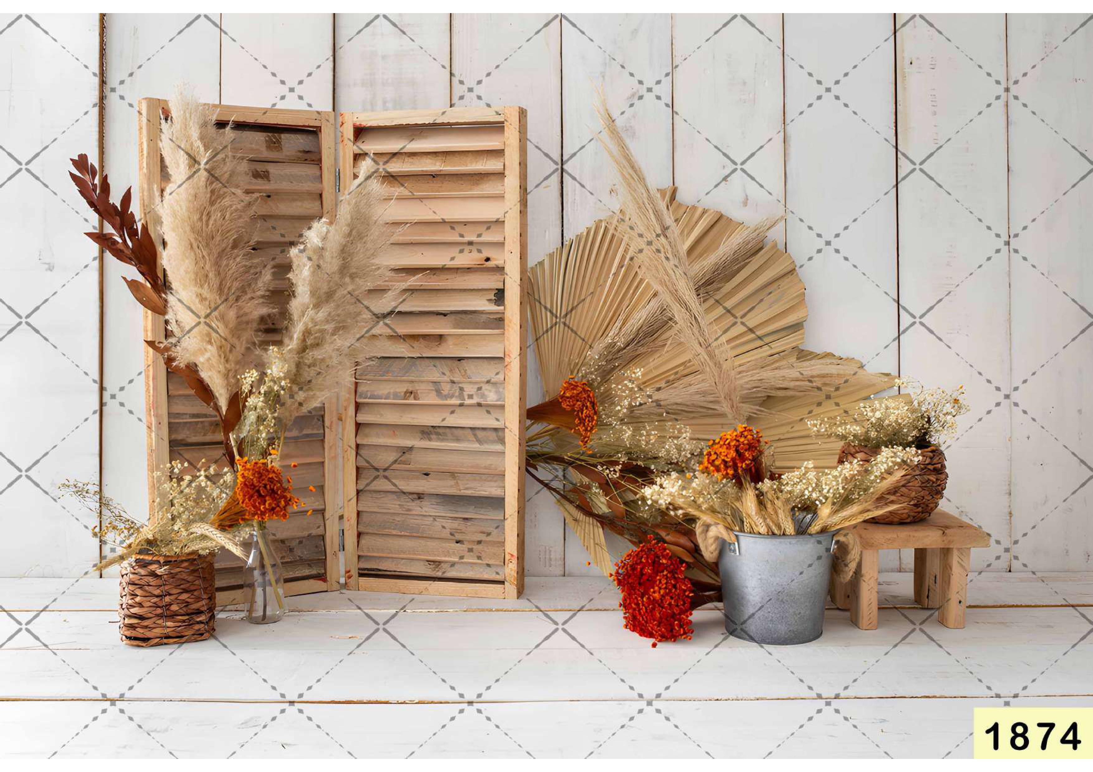 Boho babyphotoshoot Backdrop