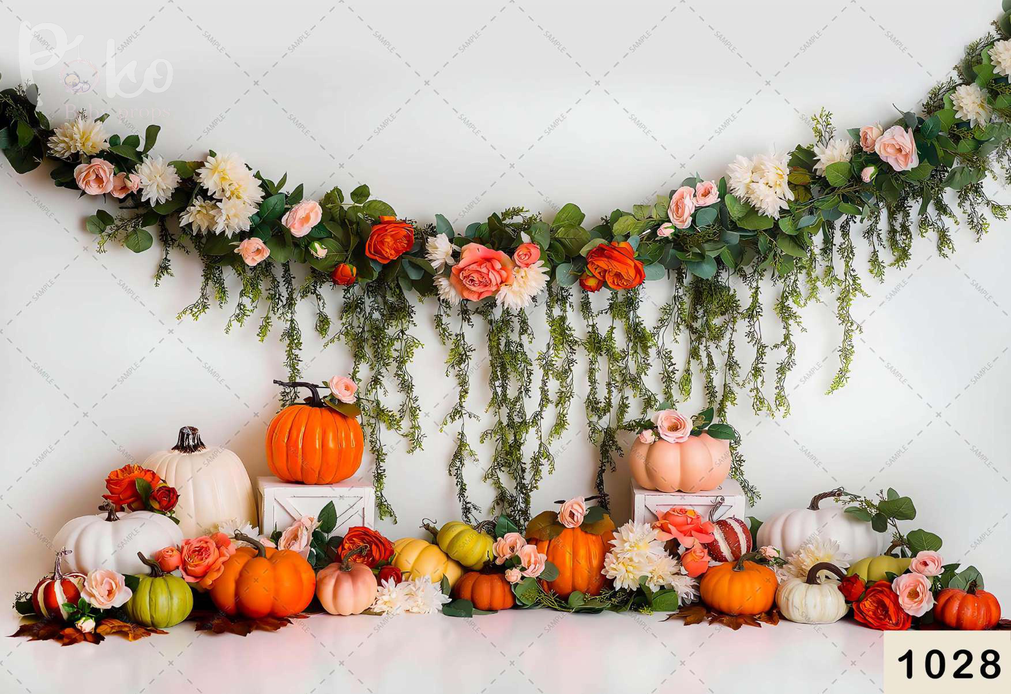 Pumpkin Backdrop