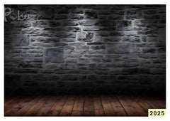 Black Bricks babyphotoshoot Backdrop